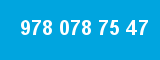 978 078 75 47